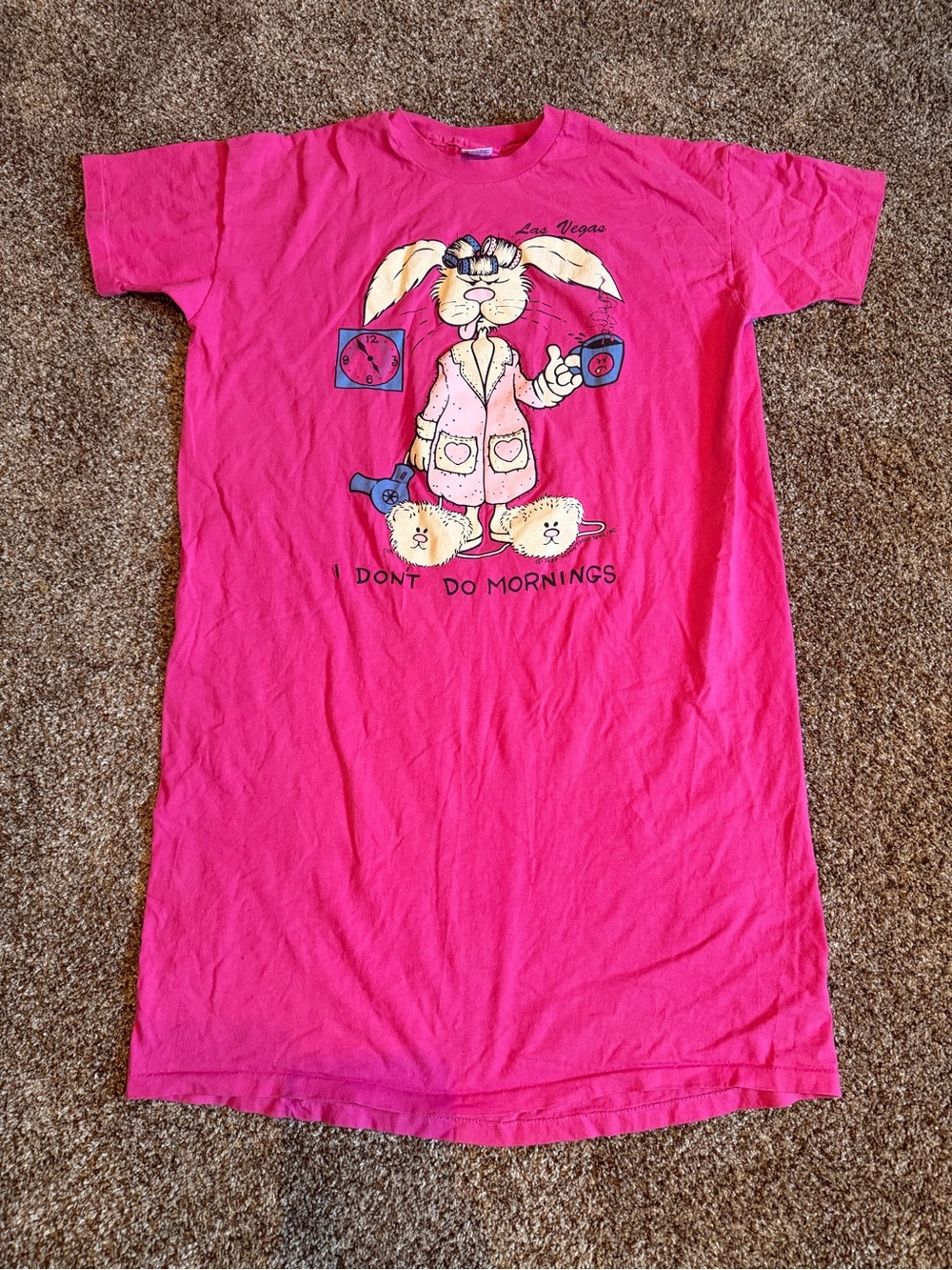 Vintage 1988 Las Vegas nightgown Size L - XL